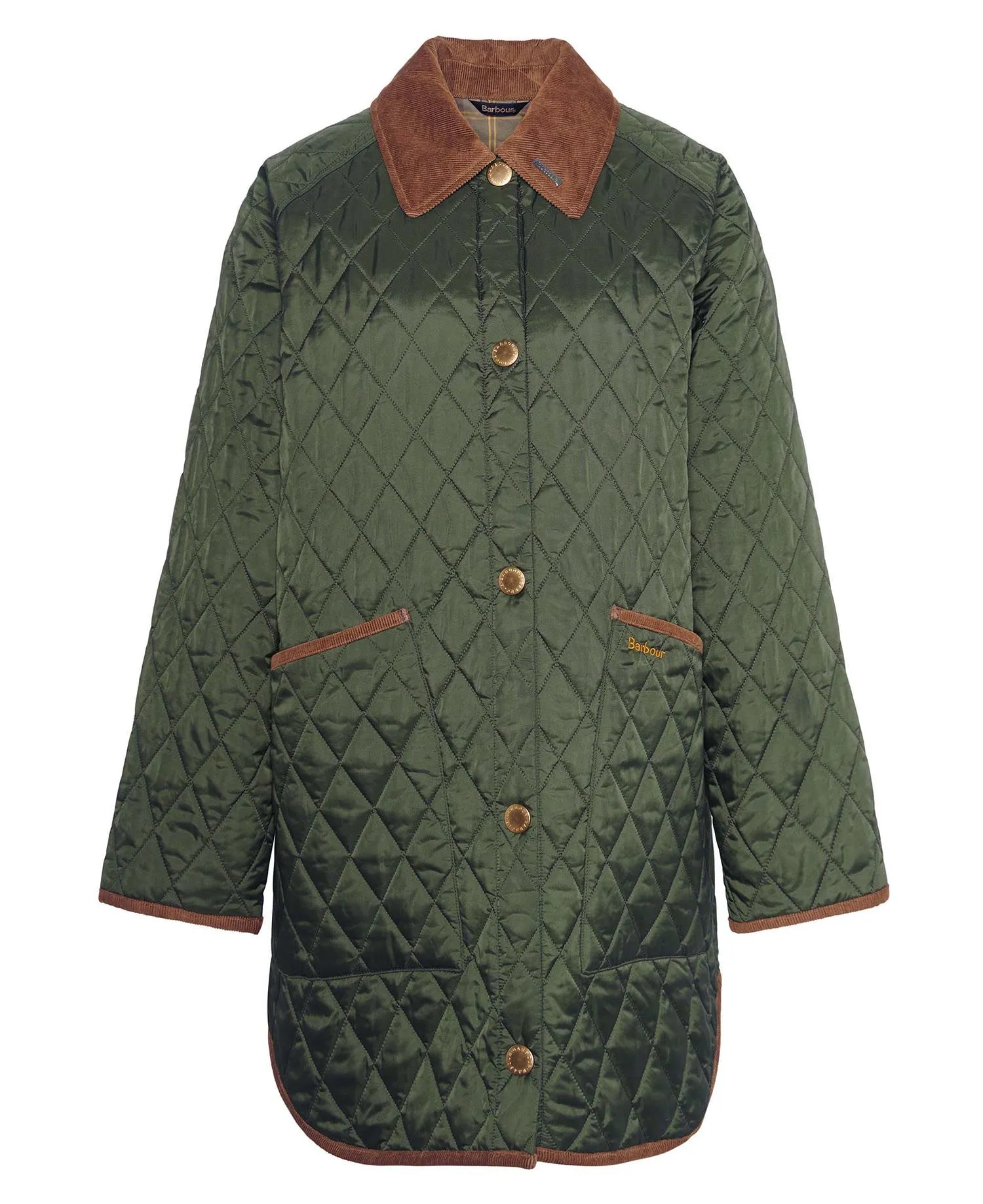 30th Anniversary Liddesdale Oversized Quilted Jacket - Olive/Classic