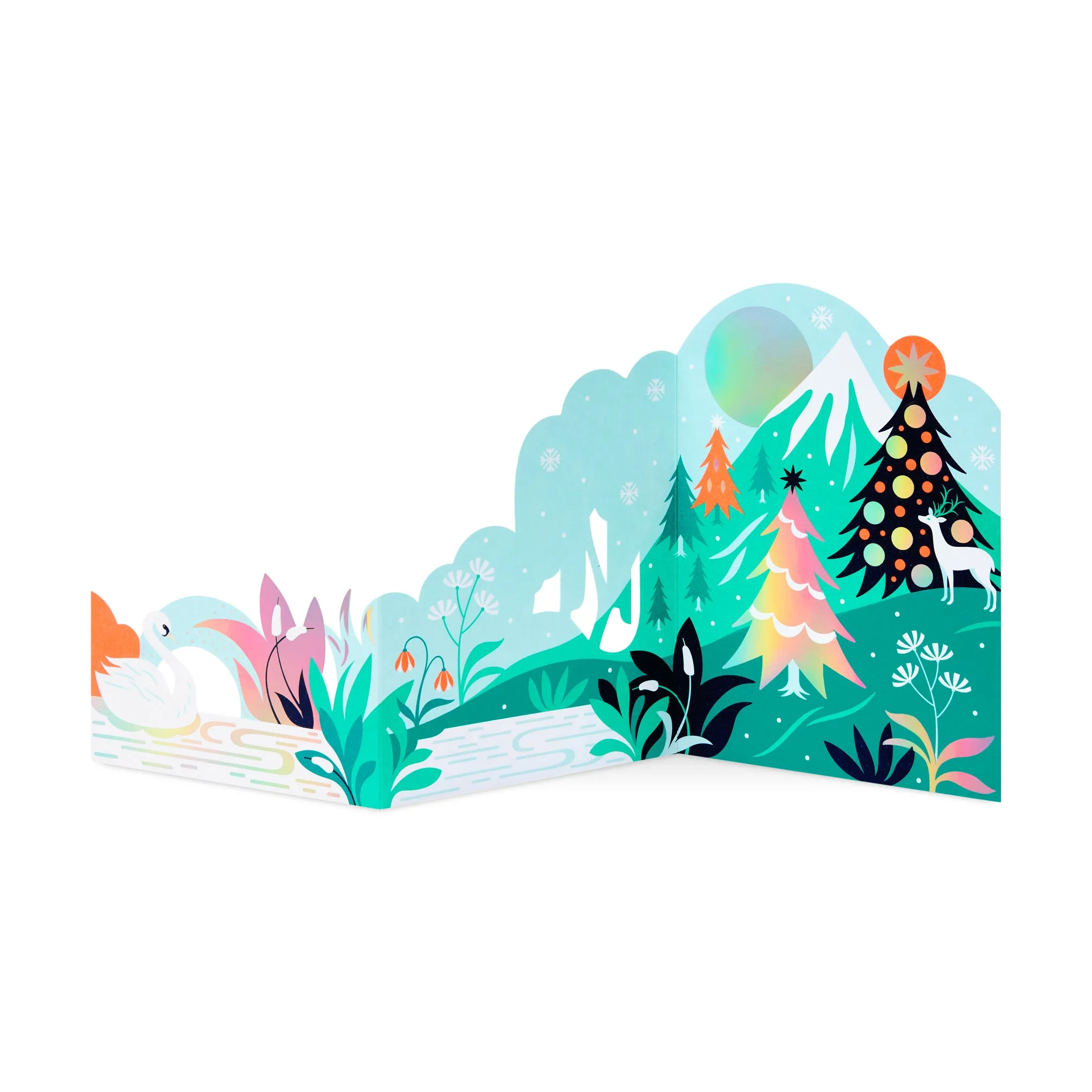 Alpine Glade Holiday Pop-Up Cards - Set of 8