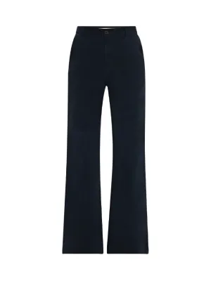 Anna Corduroy Pant in Midnight