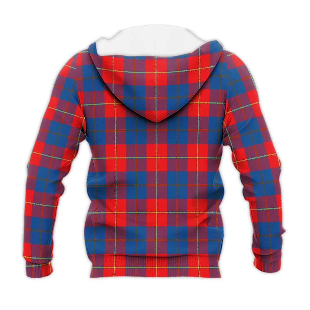 Blane Tartan Knitted Hoodie