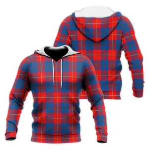 Blane Tartan Knitted Hoodie