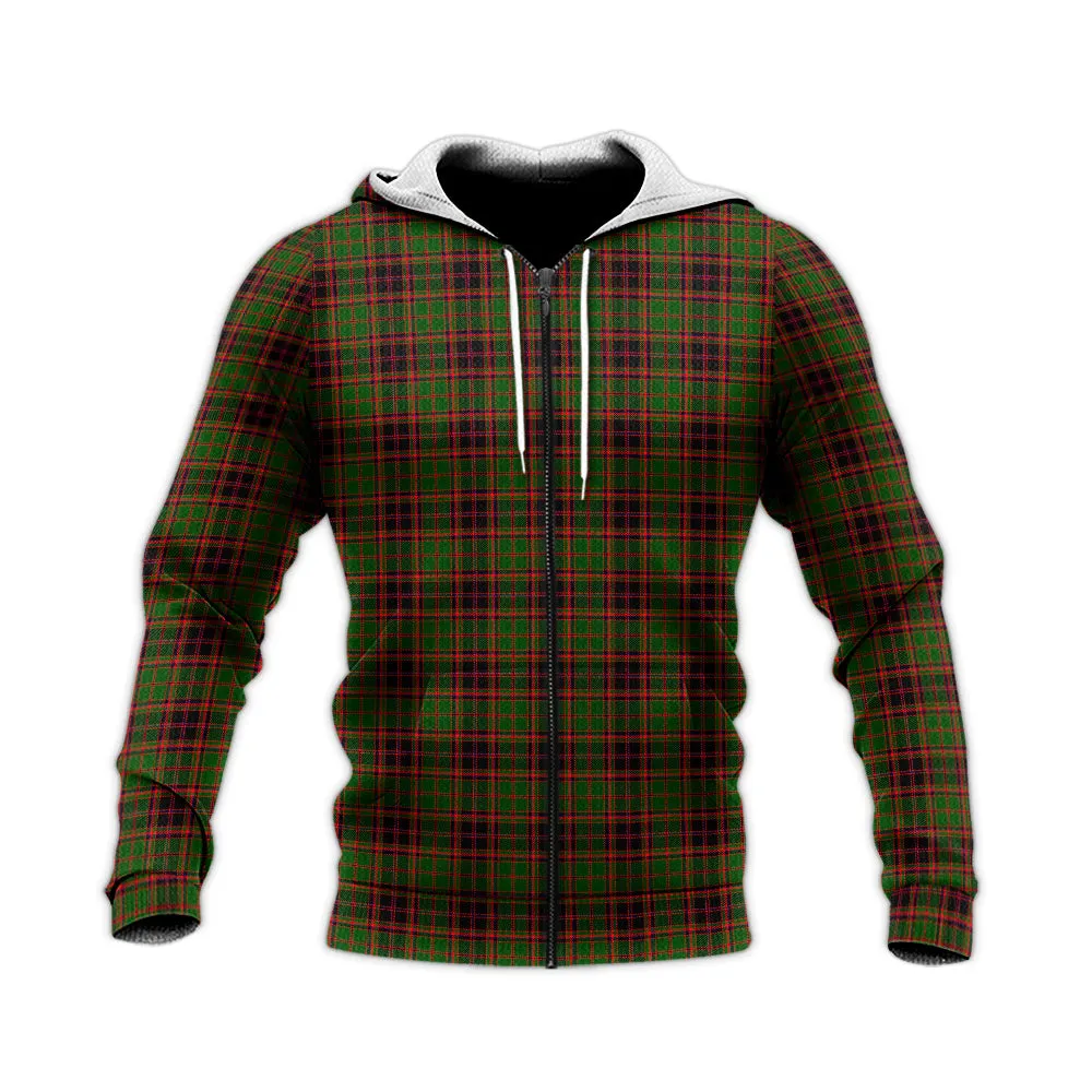 Buchan Tartan Knitted Hoodie