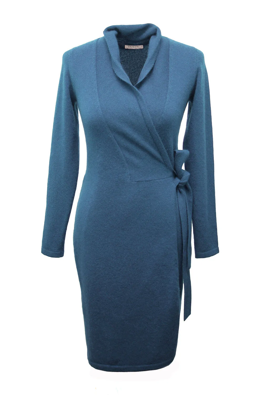 Cashmere wrap dress - Bespoke order