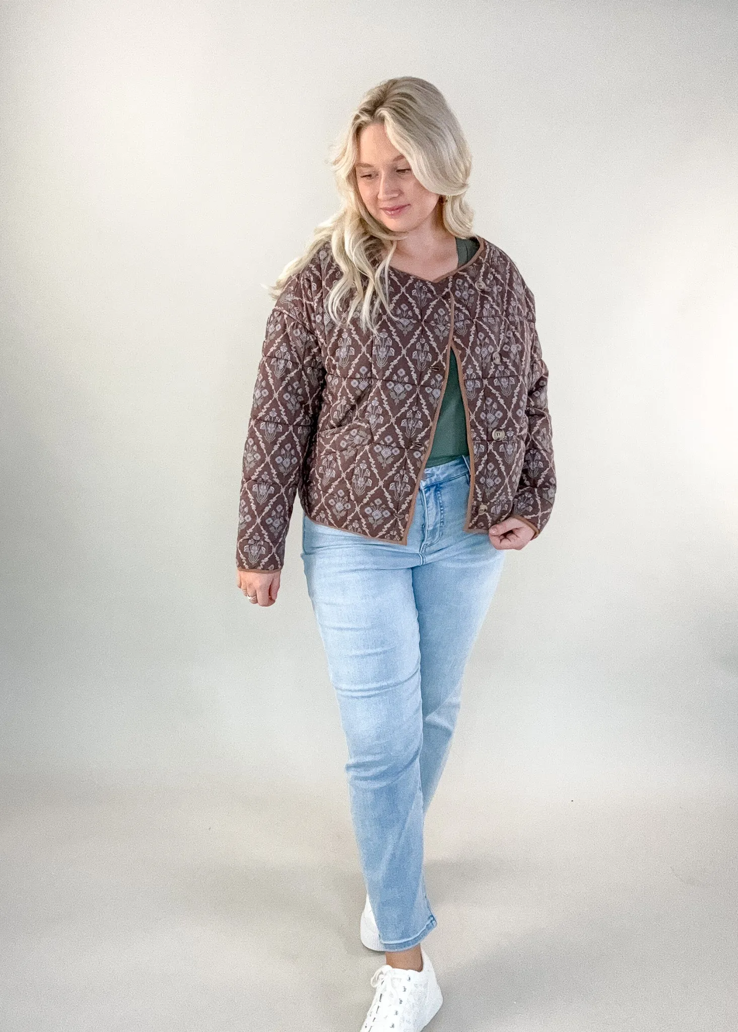 Dolly Floral Quilted Jacket