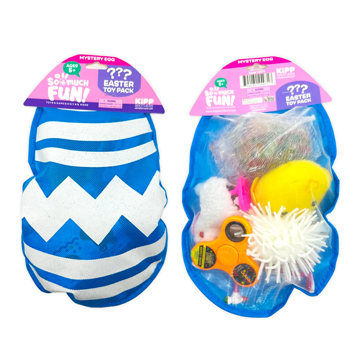 Easter Egg Mystery Toy Pack - 6 Pieces Per Retail Ready Display 24971