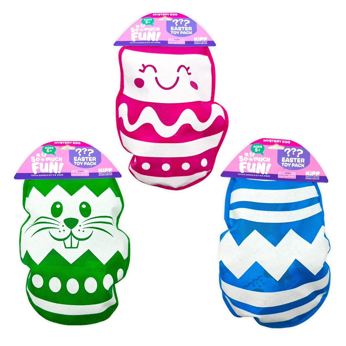 Easter Egg Mystery Toy Pack - 6 Pieces Per Retail Ready Display 24971