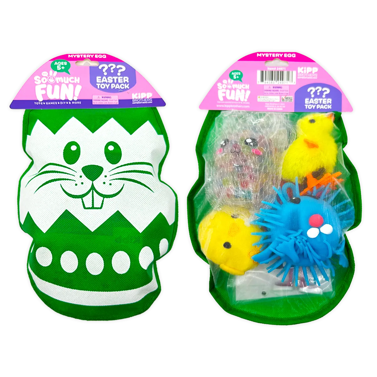 Easter Egg Mystery Toy Pack - 6 Pieces Per Retail Ready Display 24971