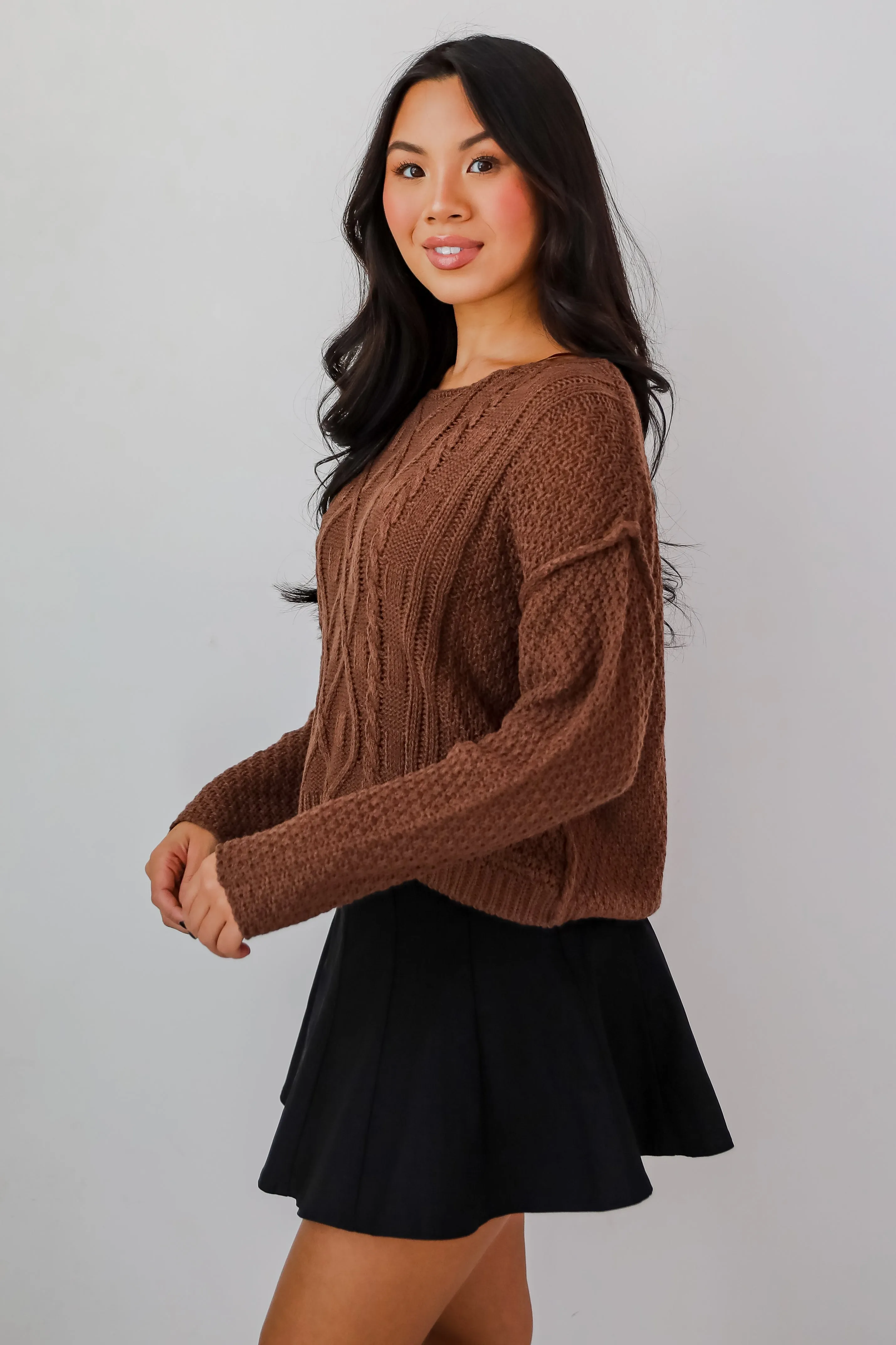 Exceptional Coziness Cable Knit Sweater