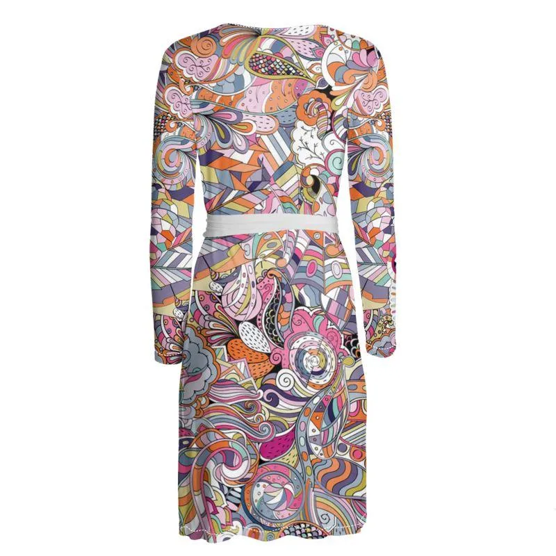 Kyuka Wrap Dress