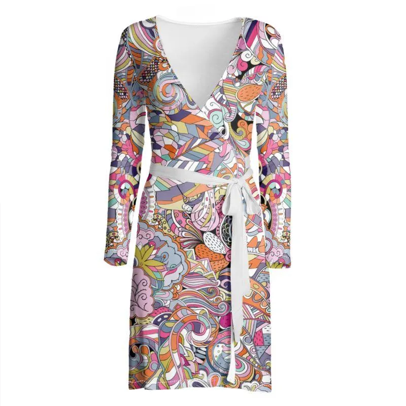 Kyuka Wrap Dress