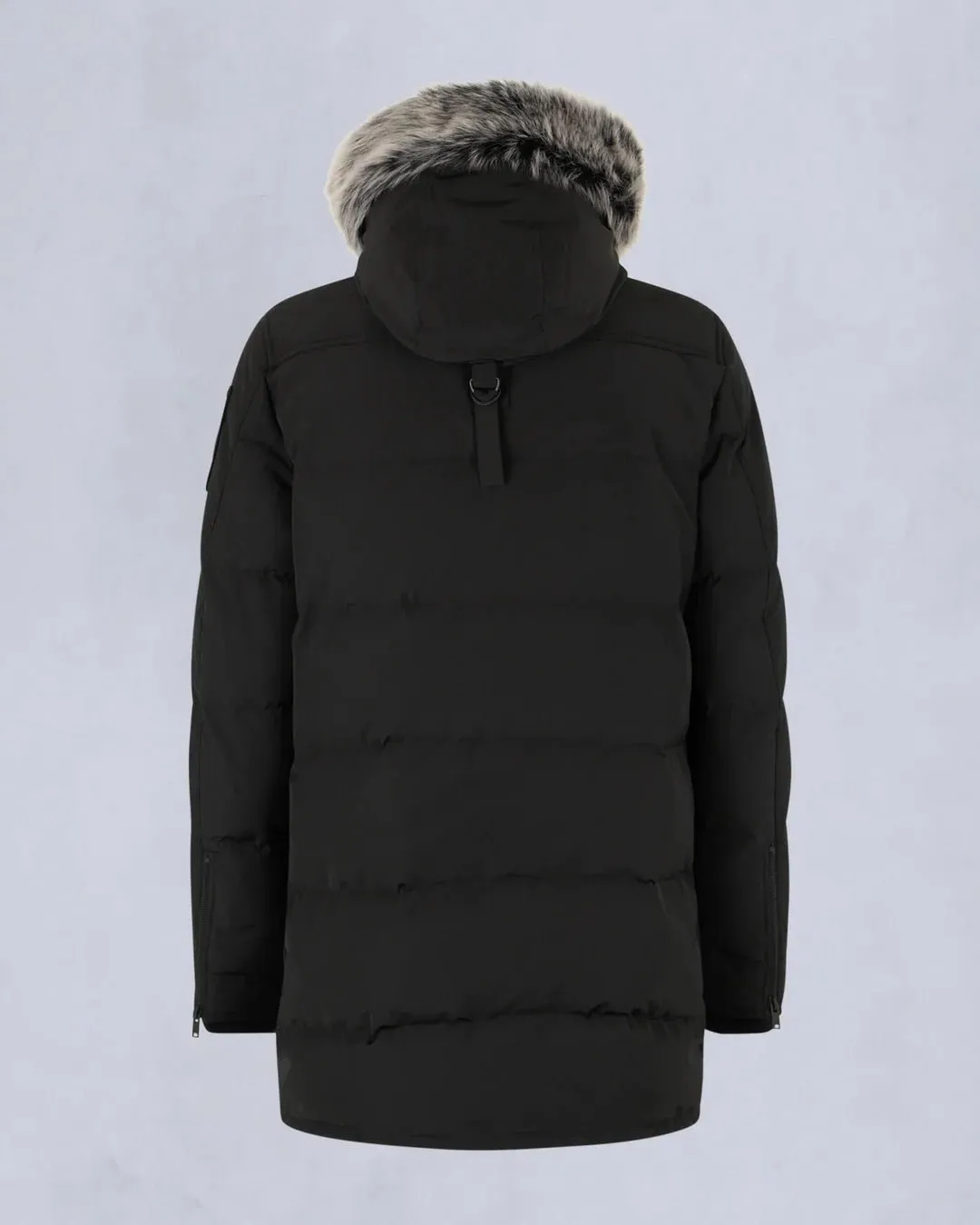 MOOSE KNUCKLES - ONYX SHEARLING BIG RIDGE PARKA - M33MP210S