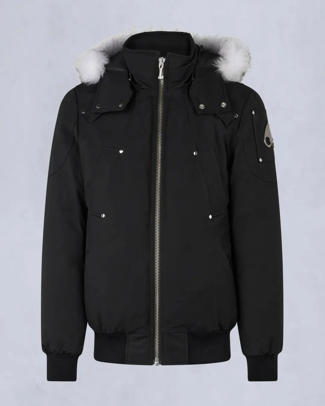 MOOSE KNUCKLES - ORIGINAL SHEARLING BALLISTIC BOMBER JACKET - M32MB000S