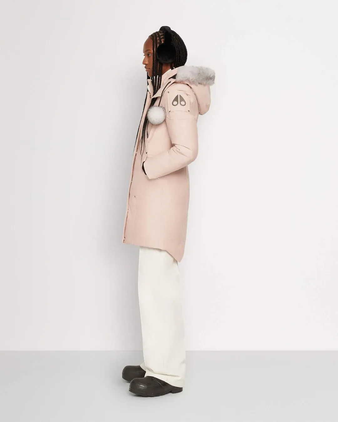 MOOSE KNUCKLES - ORIGINAL SHEARLING STIRLING PARKA WOMENS (pompom) - M32LP203S