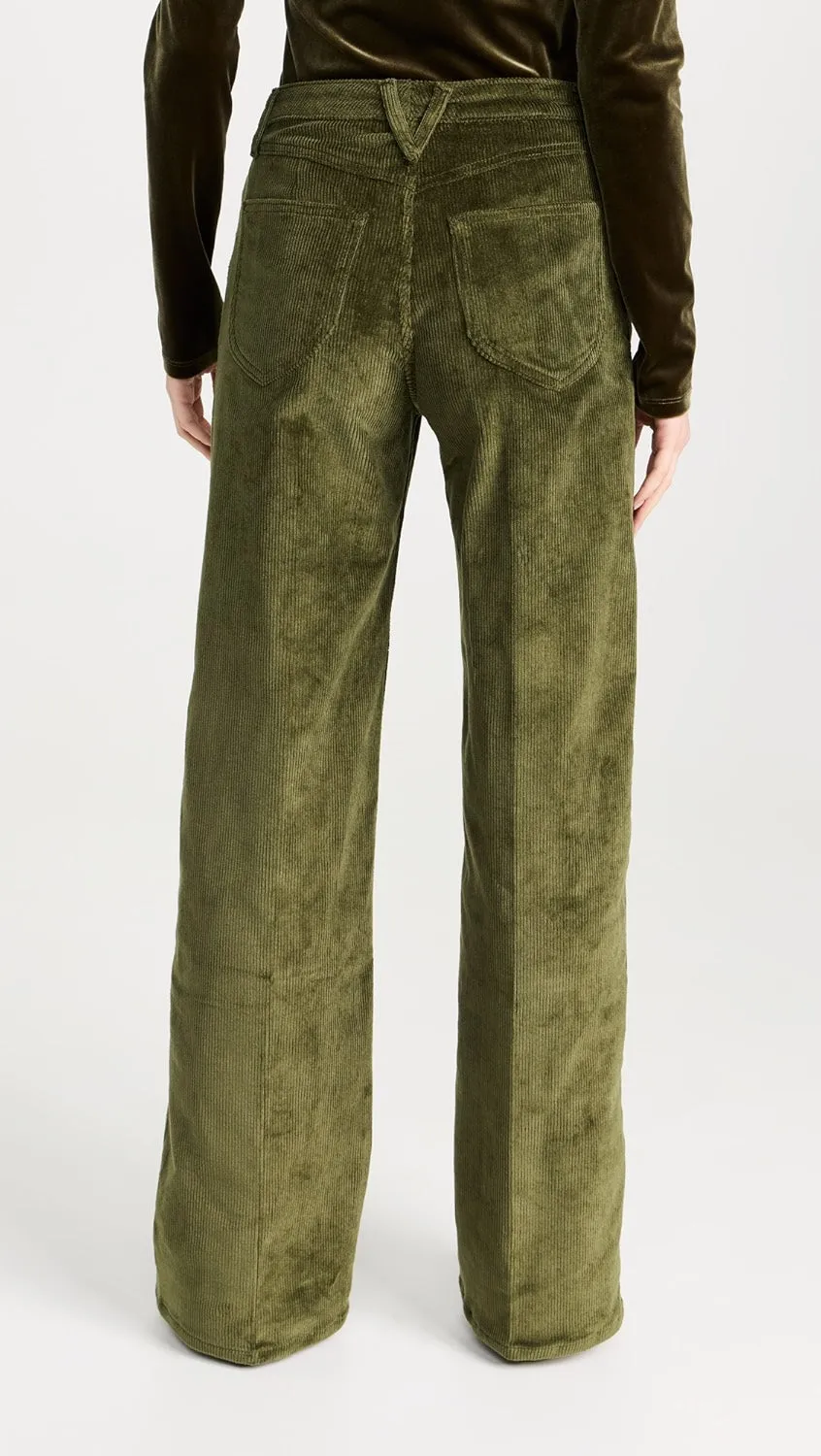 Moss Corduroy Wide Leg Trouser