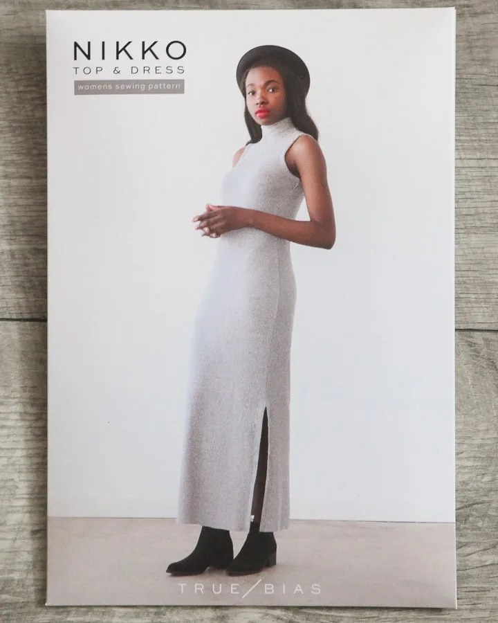 Nikko Top & Dress Sewing Pattern - True Bias