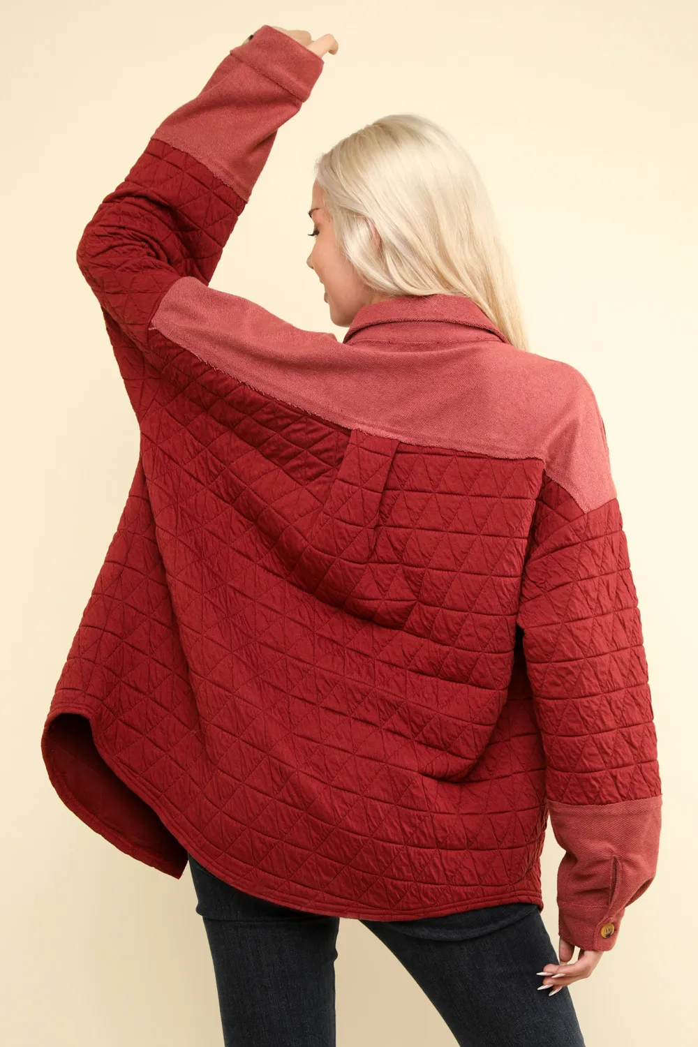 Oversized Quilted Shacket