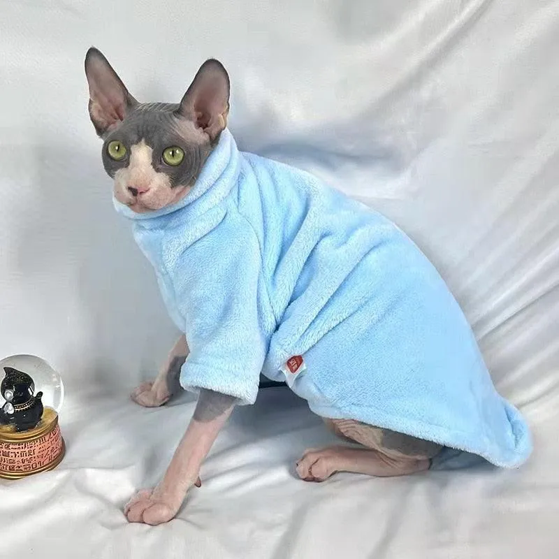 Poncho Sphynx Cat Sweater