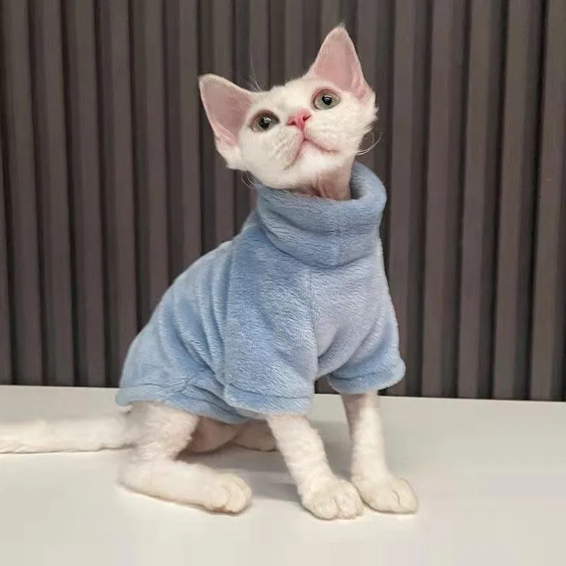 Poncho Sphynx Cat Sweater