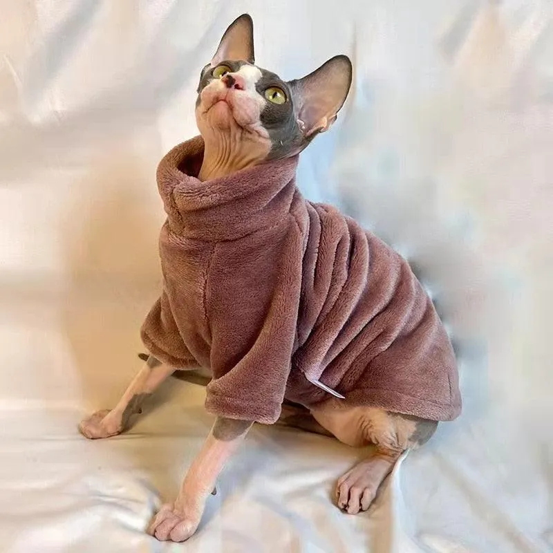 Poncho Sphynx Cat Sweater