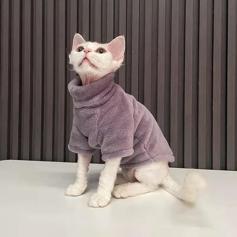 Poncho Sphynx Cat Sweater