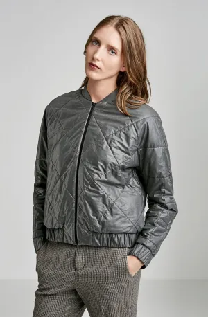 QUILTED BOMBER