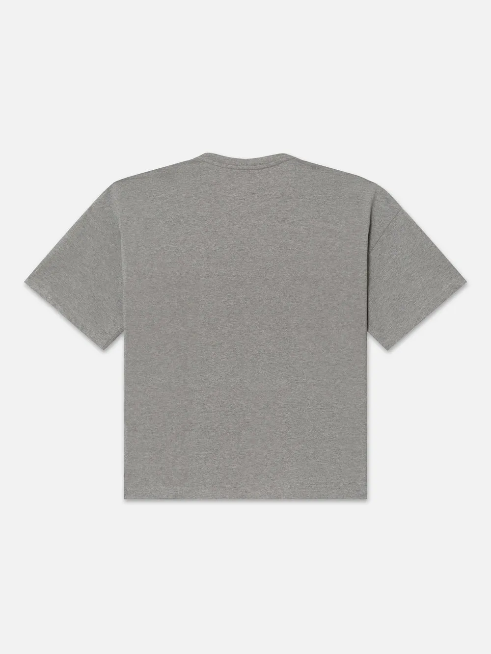 Ritz Men's Cropped Relaxed T Shirt -- Heather Grey