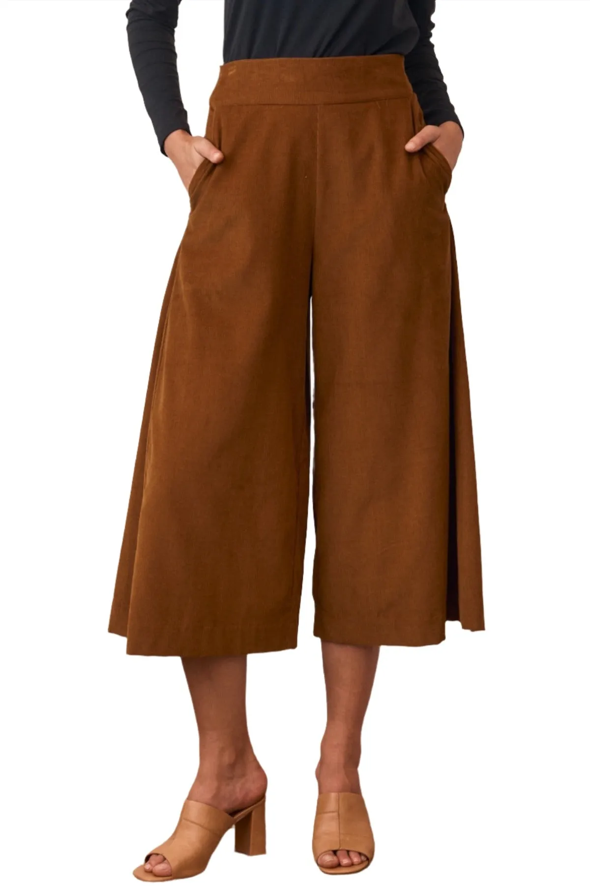 Sadie Trouser Corduroy Caramel