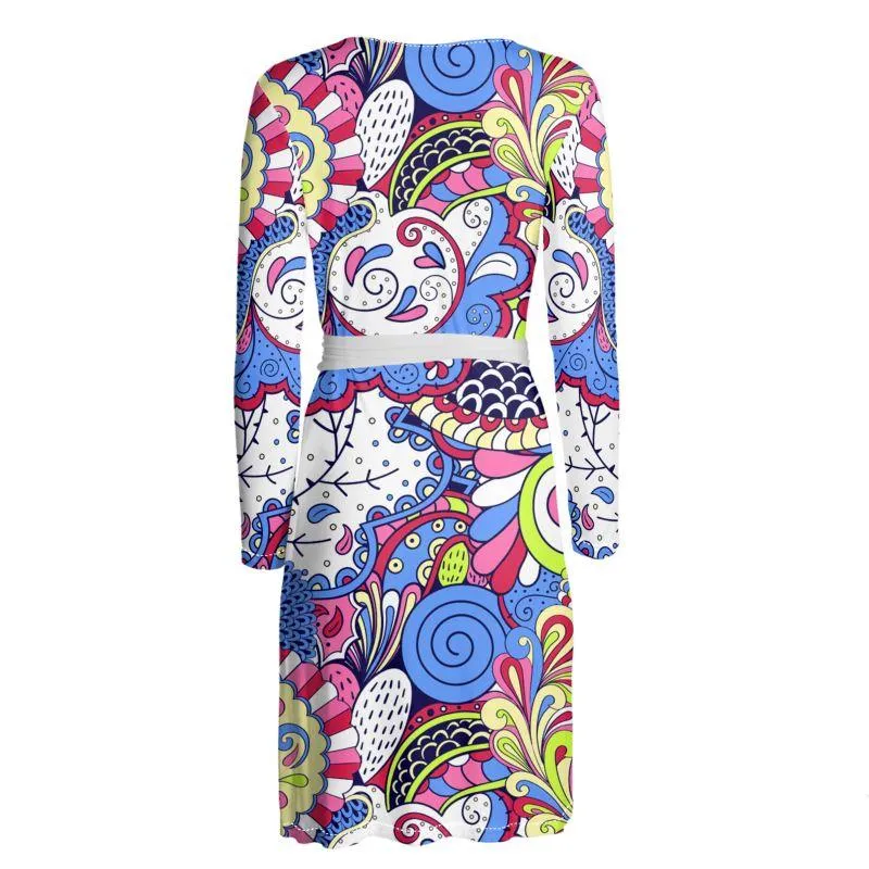 Sechia Wrap Dress