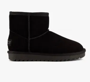 SUEDE WINTERBOOT - BLACK