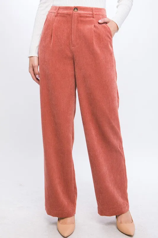 True Story Corduroy Trouser Pants