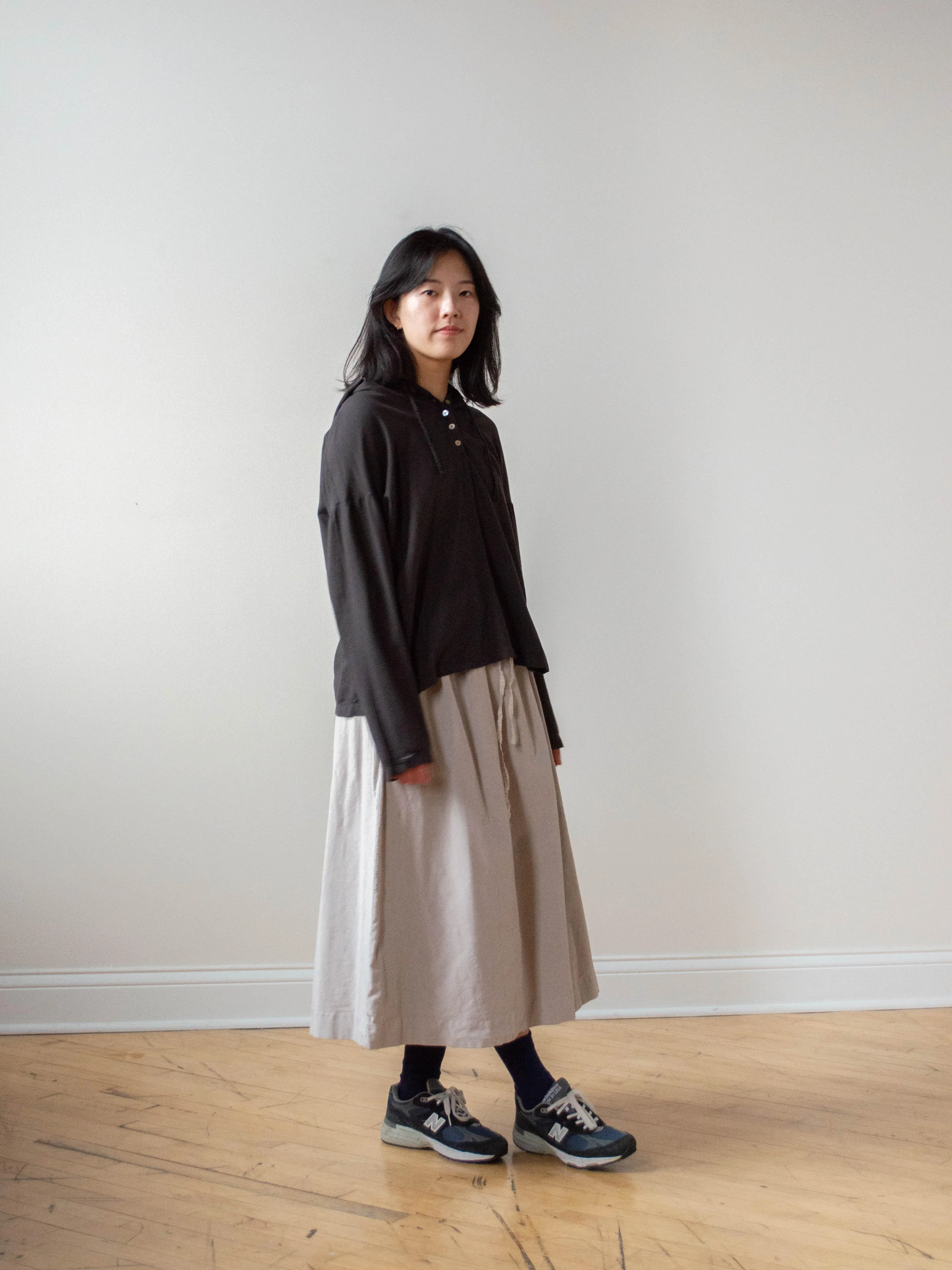 Velvet Double Skirt - Moka (restocked)