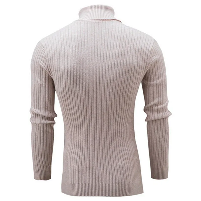 West Louis™ Turtleneck Solid Casual Sweater