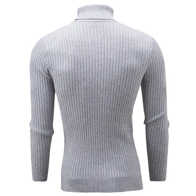 West Louis™ Turtleneck Solid Casual Sweater