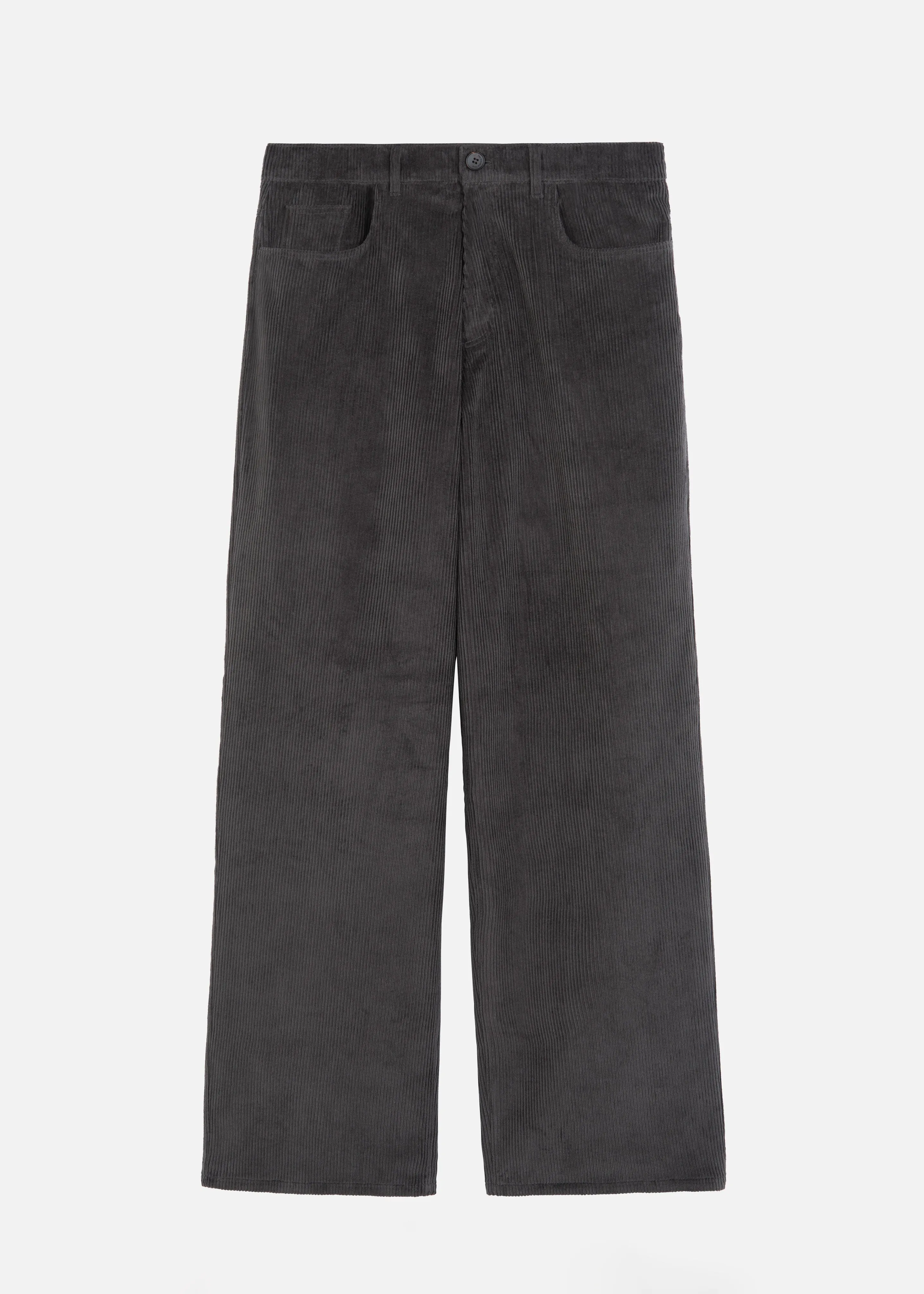 Wharton Corduroy Pants - Charcoal