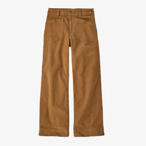 Women's Wide-Leg Corduroy Pants