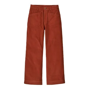 Women's Wide-Leg Corduroy Pants