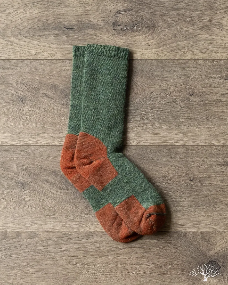 Wool Hiker Sock - Olive