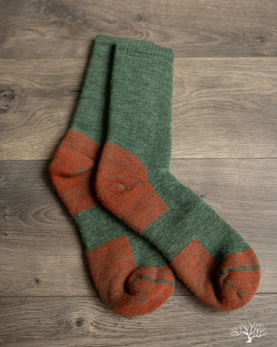 Wool Hiker Sock - Olive